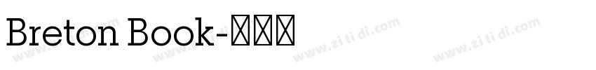 Breton Book字体转换